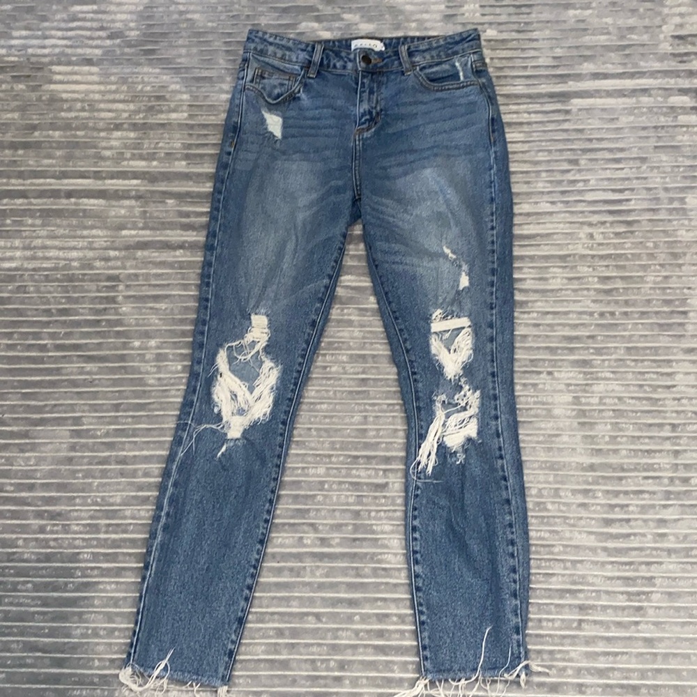 Cello Distressed Blue Jeans for Women Sz 5